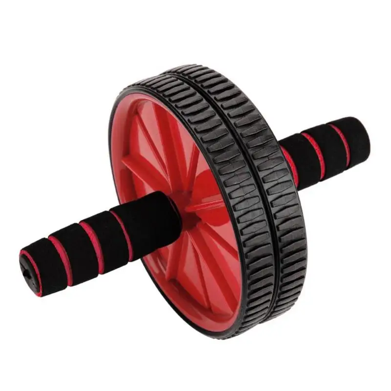 Двухколесный брюшной пресс колесные ролики Кроссфит тренировки оборудование для дома тренажерный зал Бодибилдинг Фитнес с Hassock