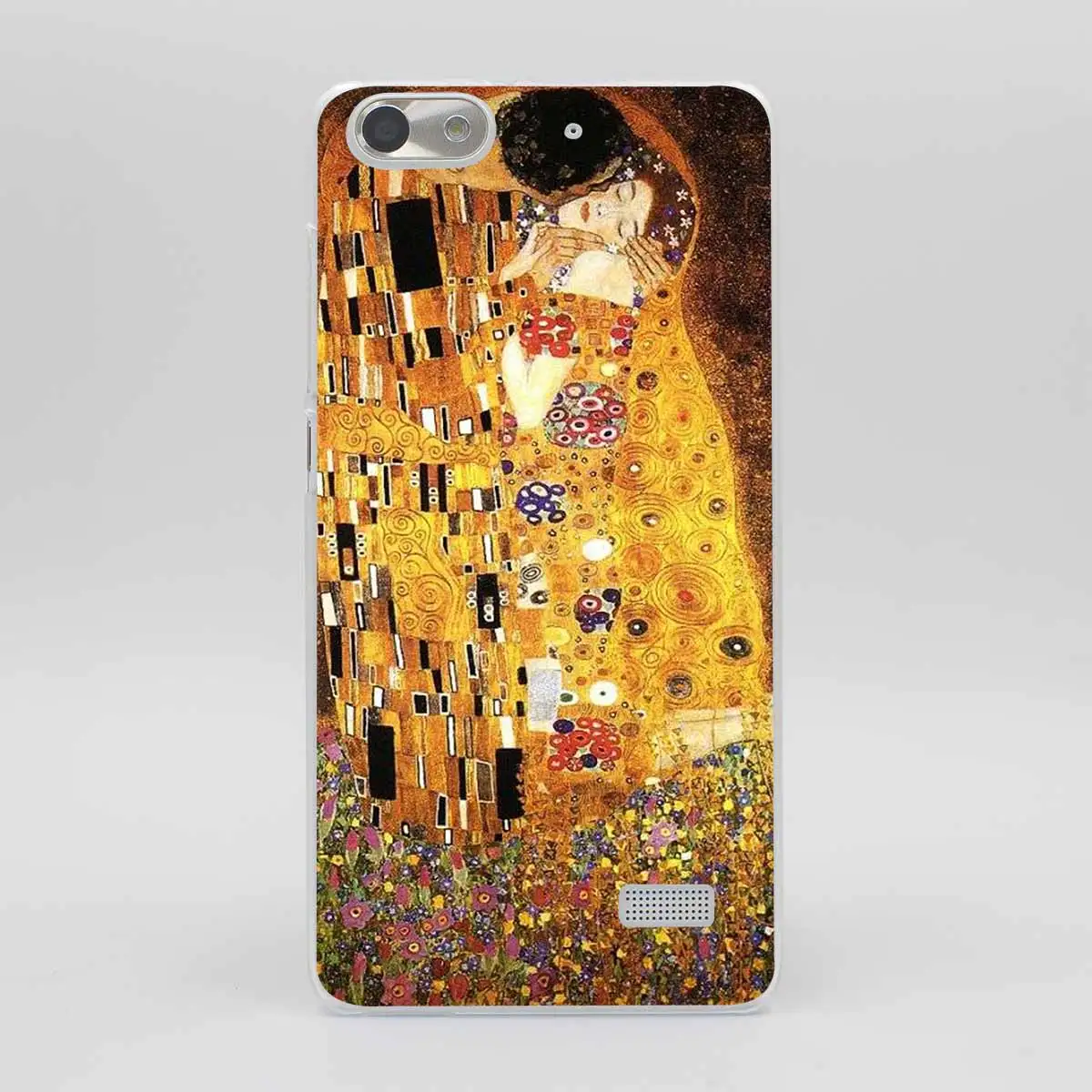 Жесткий чехол Kiss by Gustav Klimt для huawei P30 P20 Pro P9 P10 Plus P8 Lite Mini P smart Z - Цвет: 1