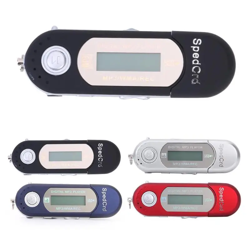 

Portable Mini USB Flash MP3 Music Player LCD Screen Built-in 4GB Memeroy