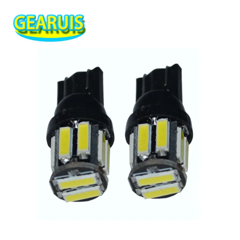 Автомобисветодиодный Светодиодная лампа T10 10 SMD 7014 LED 168 194 W5W 10SMD | Автомобили и