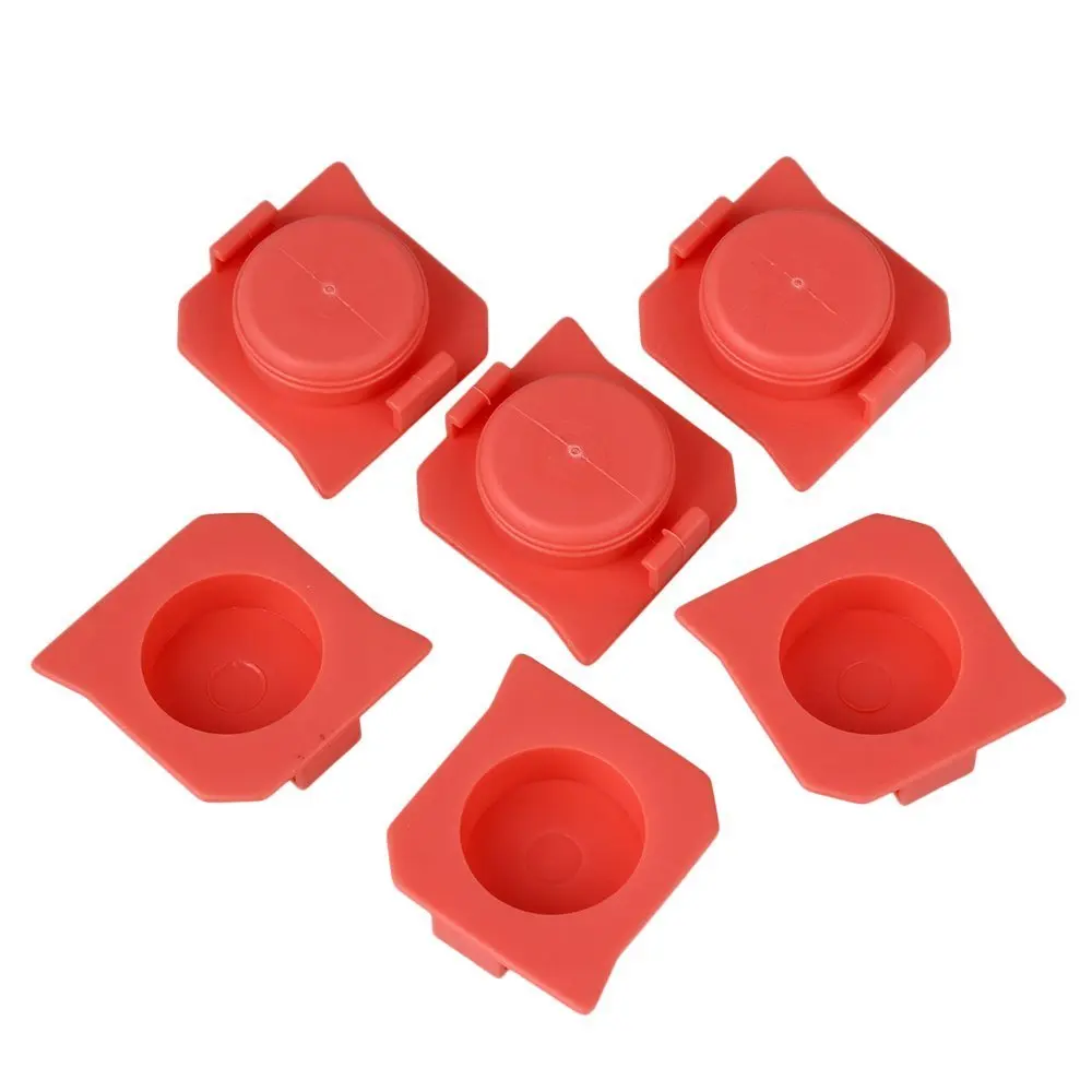 Watermelon-Red-Plastic-Polyethylene-Fluid-USA-Type-30cc-Dispensing-Syringe-End-Cap-for-Syringe-Barrel-Pack