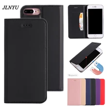

Phone Case For Apple iphone 7 Plus Magnetic Flip Wallet Cover For iphone 5 5S SE 6 6S Plus PU+Soft TPU Back Shell w/ Card Slot