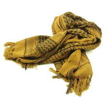 Coyote коричневый хлопок Арабская Куфия шема шарф военные шарфы утолщенные хиджаб квадратный ветрозащитный банданы