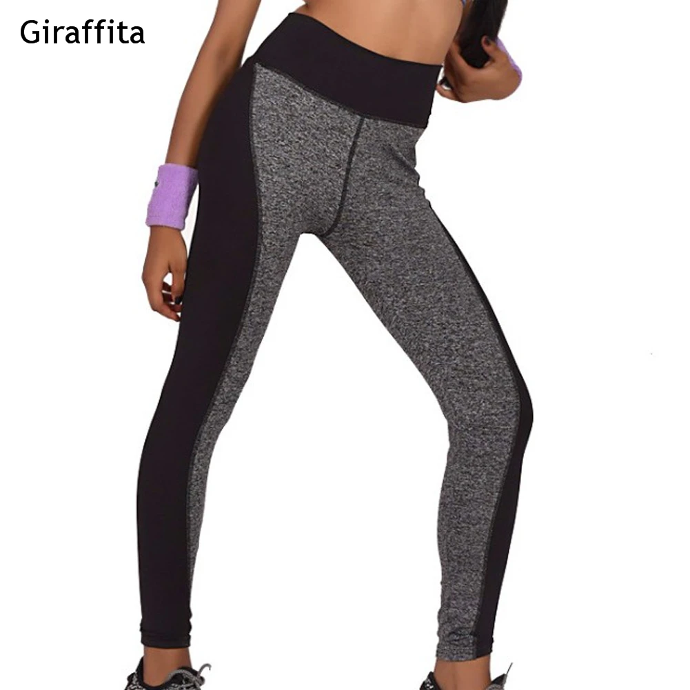 New Arrival Workout Pants High Waist Double Sided Black And Gray