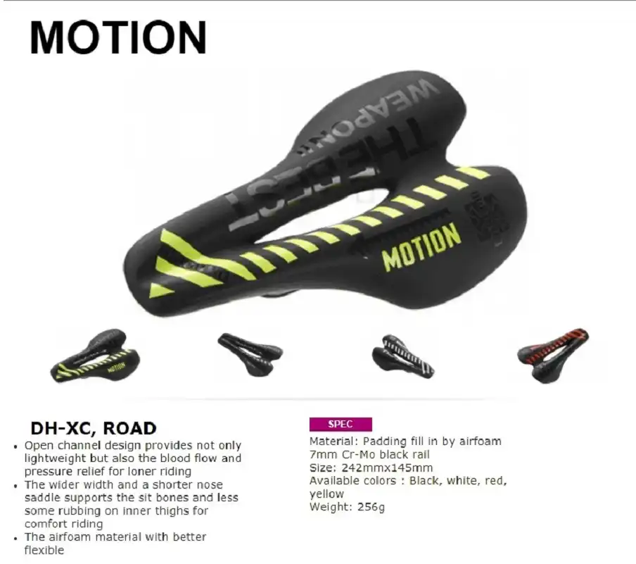 mtb saddle size