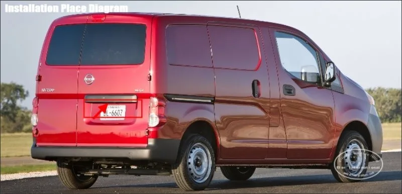 NISSAN-NV200-license-plate-lamp