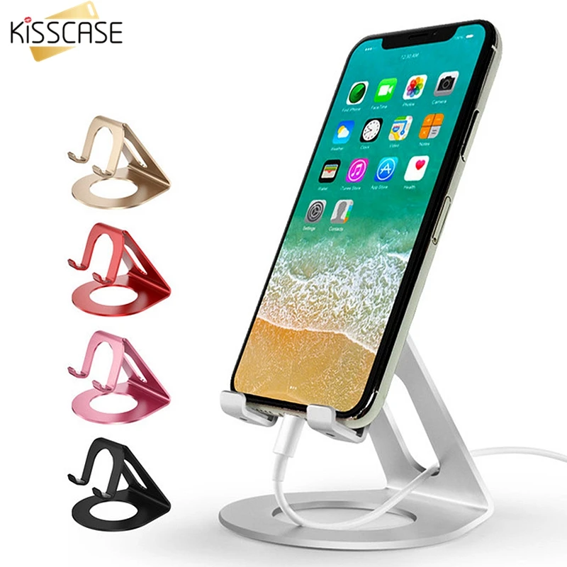 KISSCASE Universal Mobile Phone Holder For iPhone 7 8 X Phone Stand For