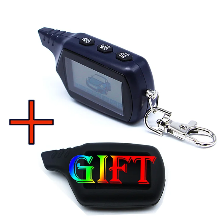 

Starline B6 lcd remote for starline B6 Twage lcd car remote two way car alarm system /FM transmitter