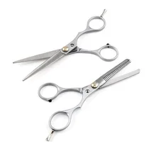 2 X профессиональные ножницы для стрижки и истончения, парикмахерский набор
