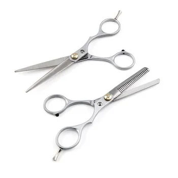 

2 X Professional Hair Cutting & Thinning Scissors Shears Hairdressing Set