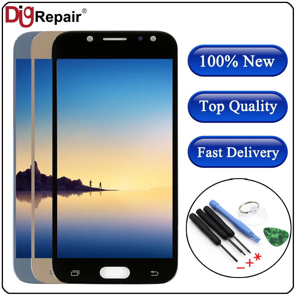 

For SAMSUNG GALAXY j5 2017 lcd J530 J530F SM-J530F J5 Pro 2017 LCD Display touch Screen Digitizer Assembly J530 screen J530f lcd