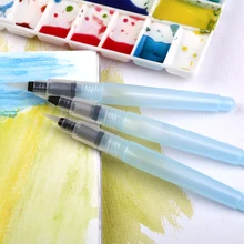 3 размера(L M S) Большая емкость пилот водяная кисть Акварельная художественная краска нейлоновая кисточка Акварельная кисть краска для каллиграфии ручка