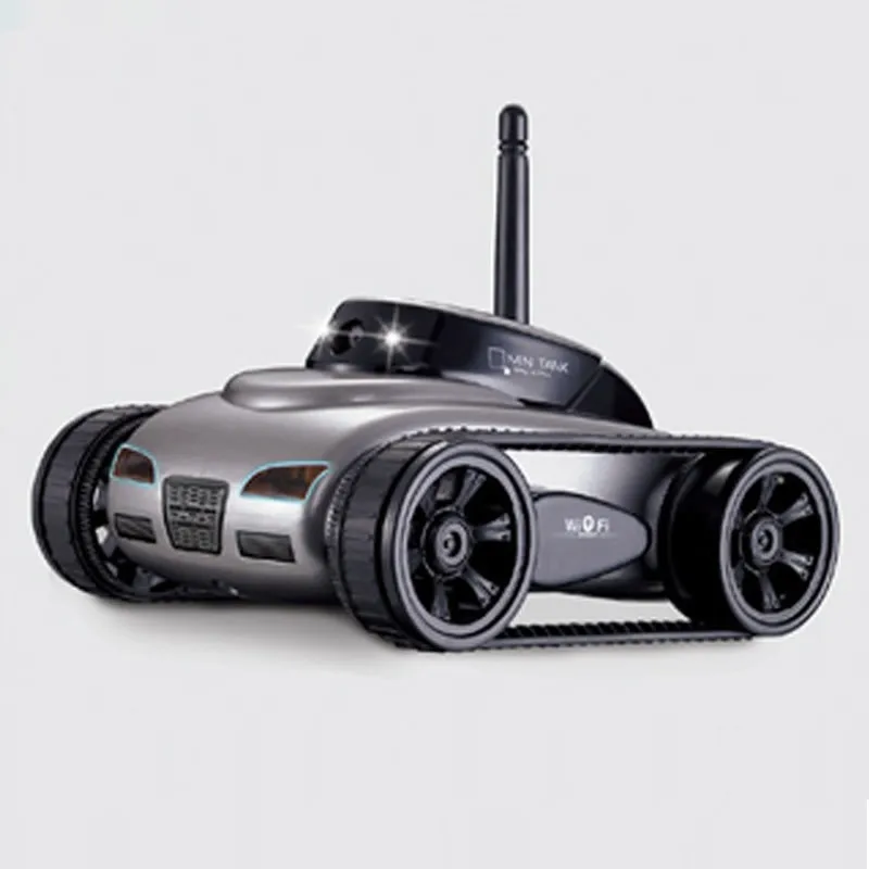 Радиоуправляемый автомобиль с камерой WIFI мини танк 0.3MP HD камера Дистанционное