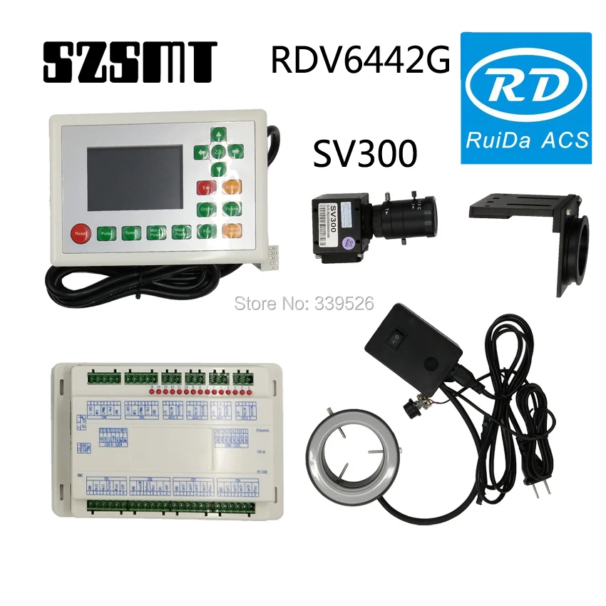 Ruida RDV6442G CCD Camera Motion Control System For Laser Cutting And Engraving Machine Ruida RDV6442G CCD Camera Motion Control System For Laser Cutting And Engraving Machine