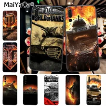 Maiyaca world of tanks luksusowe, hybrydowe, telefon etui na Huawei P20 P20 pro Mate10 P10 Plus Honor9 cass(China)