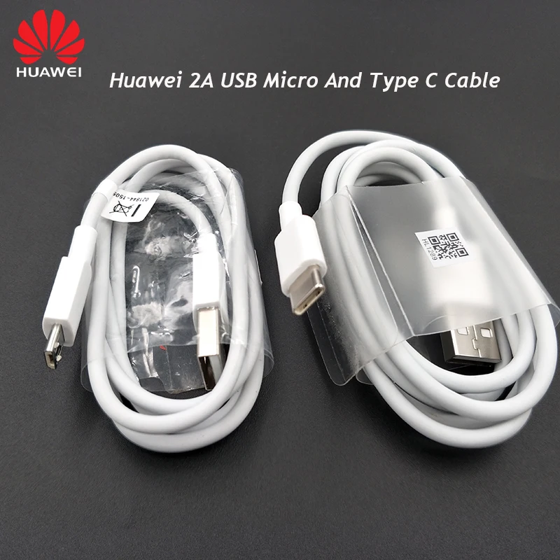 

Original Huawei Charge Cable 2A USB Micro/Type C Fast Charge Data Line For MATE 7 8 S P7 P8 P10 P9 Lite Honor 8 9 Note 8 V8 V9