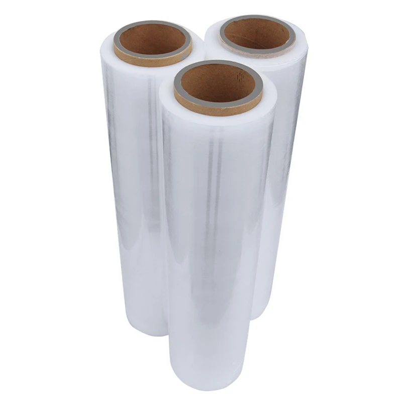 

Fresh Keeping Packing Film Industrial Stretch Plastic Sealer Winding Durable Hand Wrap 669