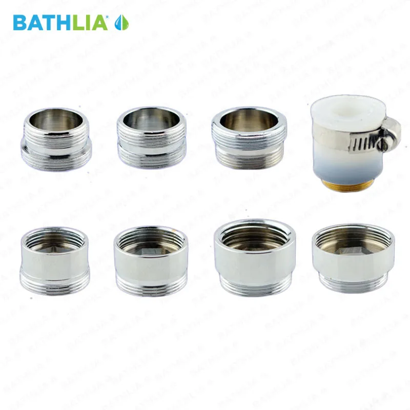 G1 2 Faucet Connector Adapter Universal Screw Adapter bathroom adapter with water saving Brass Adapter for