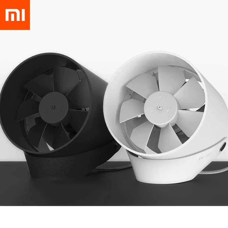 Xiaomi Mijia VH USB Настольный вентилятор с двойной передачей портативный офисный вентилятор для путешествий вне дома сенсорный переключатель