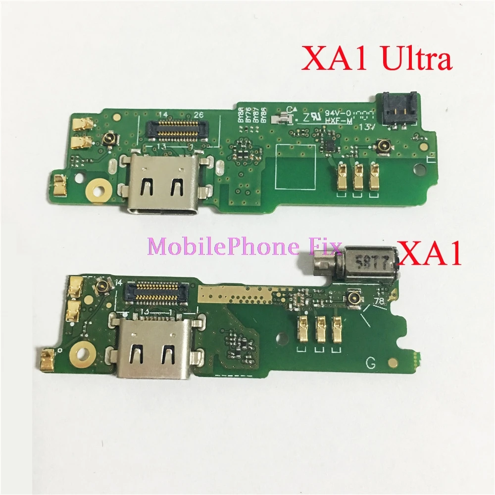 USB док-коннектор, зарядный порт гибкий кабель для sony Xperia XA XA1 XA1 Ultra C7 usb разъем для зарядки запасные части