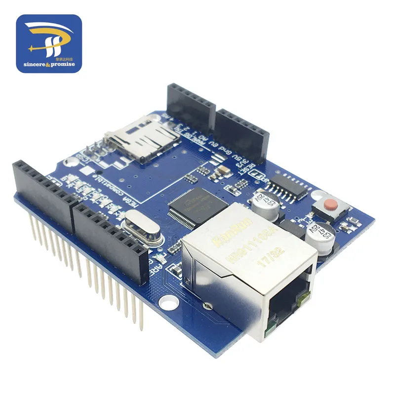 Сетевая плата расширения UNO Ethernet W5100 R3 Mega2560 1280 328 для сетевого порта Micro SD