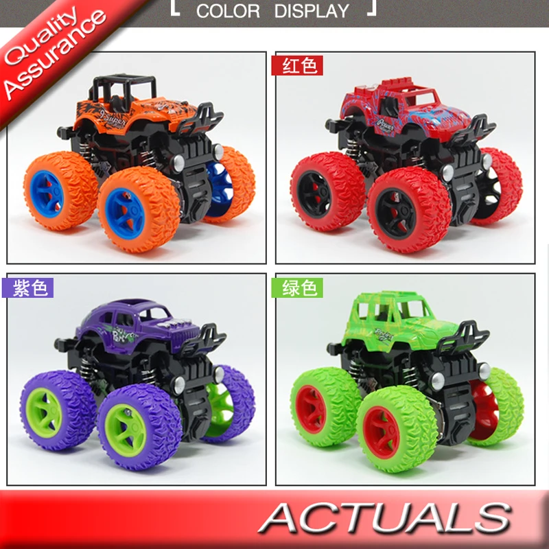 

City Speed Champion Small Pullback Car Truck Off-Roader Racer Building Blocks DIY Bricks Toys Technic