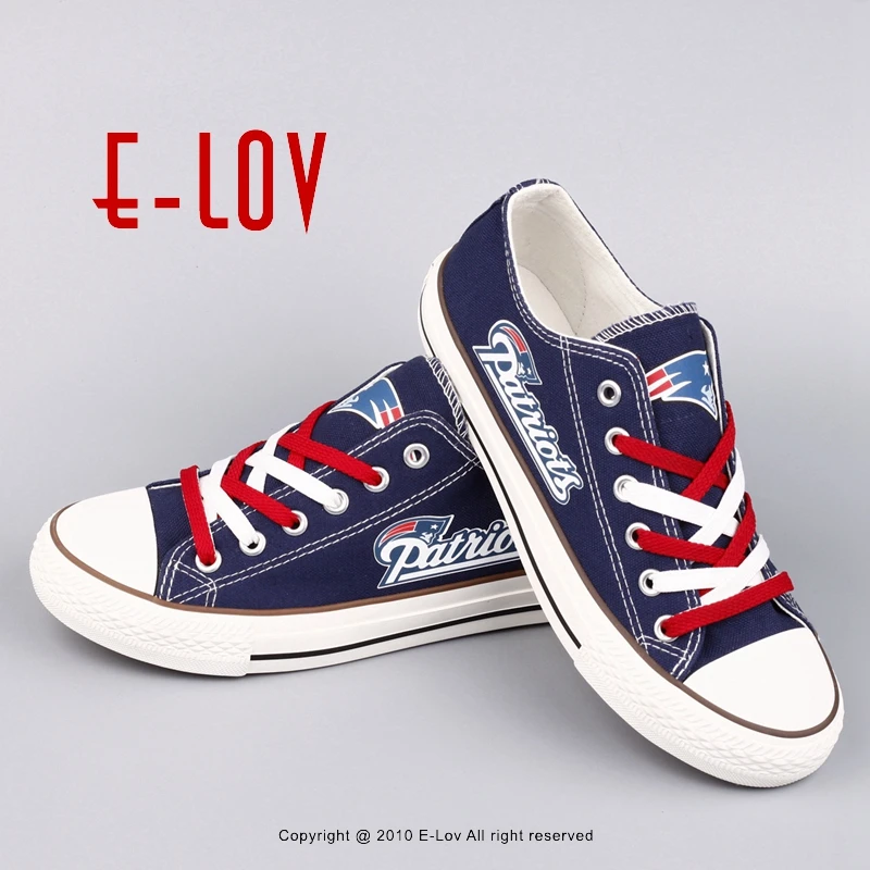 ==> [Free Shipping] Buy Best USA Premium Team Fans Canvas Shoes Fashion Low Top Lace-up Men Shoes Print Canvas Shoes For Boys Men Casual Shoes Big Size Online with LOWEST Price | 32788878324