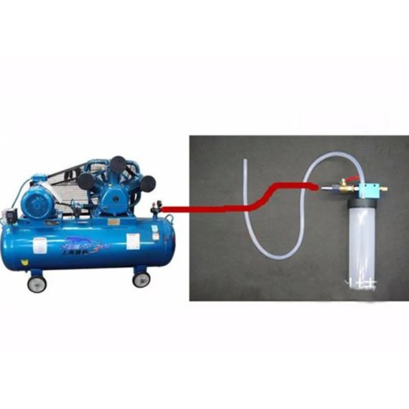 JX-LCLYL Car Brake System Fluid Bleeder Kit Hydraulic Clutch Oil Exchange One Man Tool