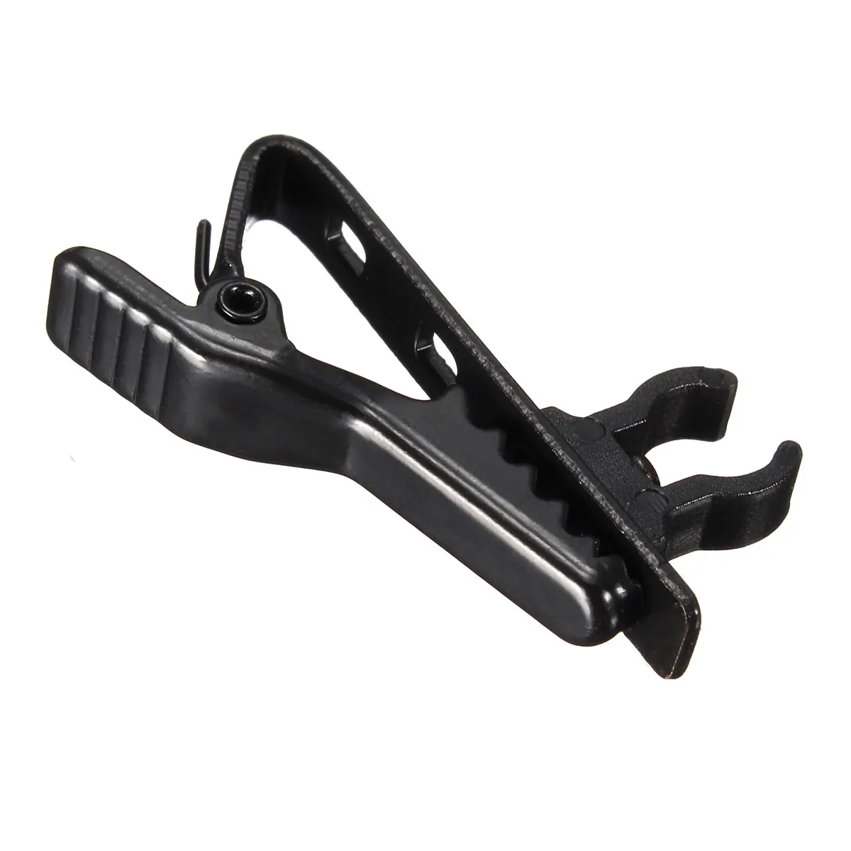 Universal Black Metal Mini Portable Microphone Lapel Tie Clip For Lapel