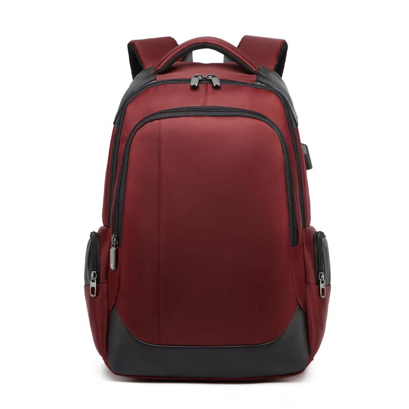 DC. meilun, мужской рюкзак для путешествий, большая вместительность, Подростковая мужская сумка, usb зарядка, функциональный рюкзак, бизнес рюкзак для ноутбука, рюкзаки a1283 - Цвет: Красный