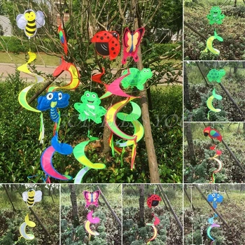

Animal Spiral Windmill Colorful Wind Spinner Lawn Garden Yard Outdoor Decor New Drop Shipping