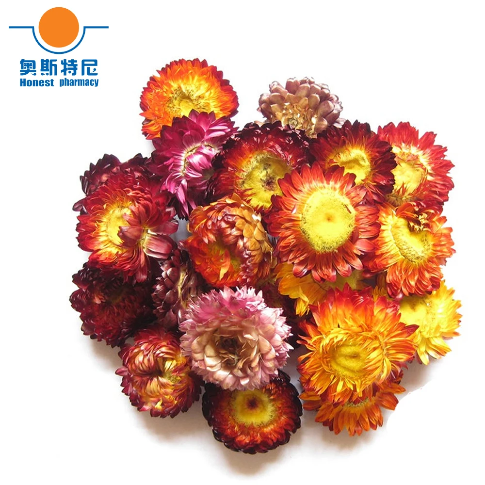 

100g free shipping natural dried Bracteantha bracteata flowers&Colorful Daisy flowers&dried Colorful Chrysanthemum flowers