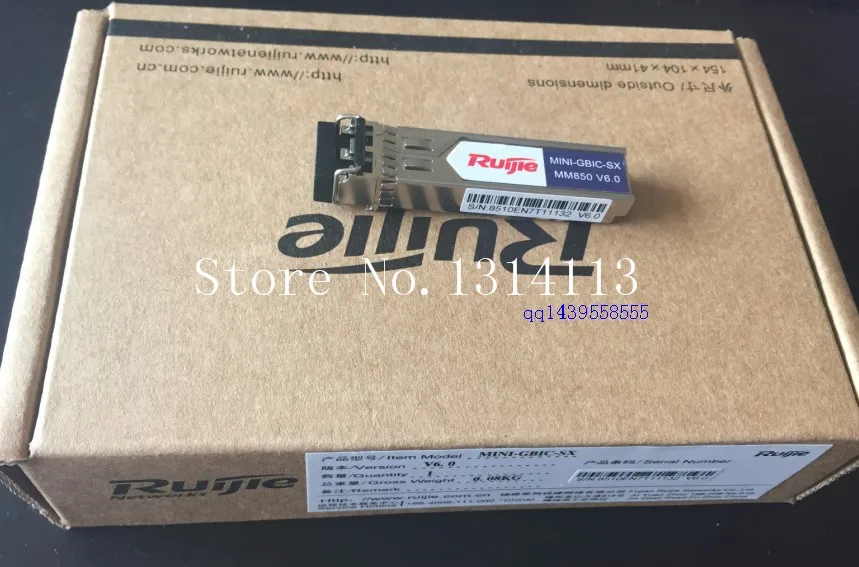 

[SAA] MINI-GBIC-SX GBIC Gigabit Multimode ruijie conversion module 1000BASE-SX 0.5KM LC --5PCS/LOT