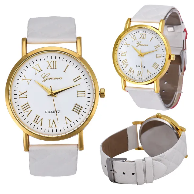 2018 Donne Di Modo Orologi Dama Faux Di Cuoio Di Quarzo Analogico Casual Da Pols 2018 Donne Di Modo Orologi Dama Faux Di Cuoio Di Quarzo Analogico Casual Da Pols