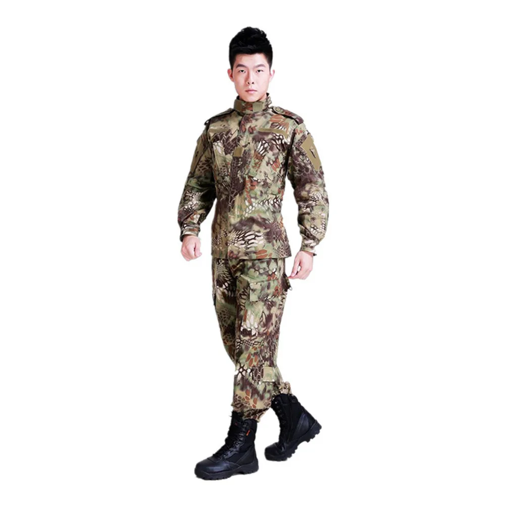 США Военная униформа, камуфляж костюм Камуфляжный костюм Мужская Тренировочная Форма полевая служба цифровая Военная Маскировочная пустыня s-xxl