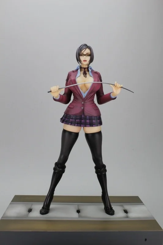 

Kangoku Gakuen Prison School Shiraki Meiko Big Boobs Sexy 23CM PVC Action Figure Toy Collection Model