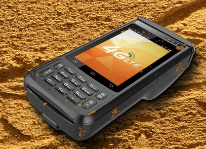 

IC Card reader,fingerprint sensor /RFID/thermal printer 4G LTE touch pos terminal