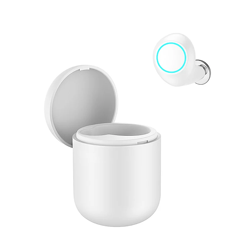 Sanag Ip67 водонепроницаемая I3 bluetooth-гарнитура с зарядным ящиком, мини Спортивные Беспроводные наушники-вкладыши, маленькие ушные капсулы для вождения - Цвет: White