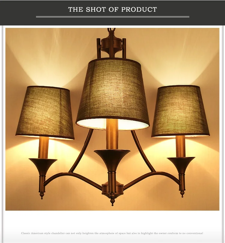 Contemporary Chandelier, Modern American Style Dining Room Chandeliers Lighting Fixture Pendant Light for Bedroom Living Lamp (8)