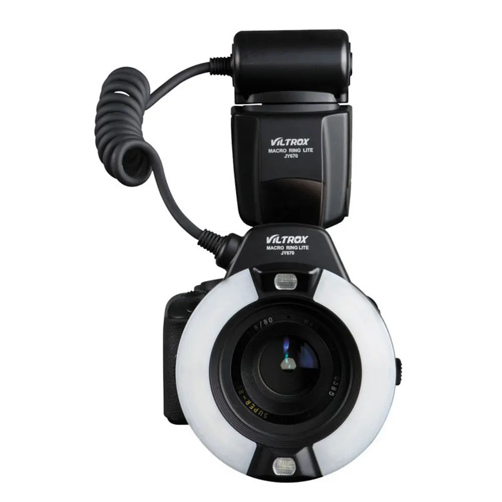 VILTROX JY-670 Macro Ring Light flash (32)