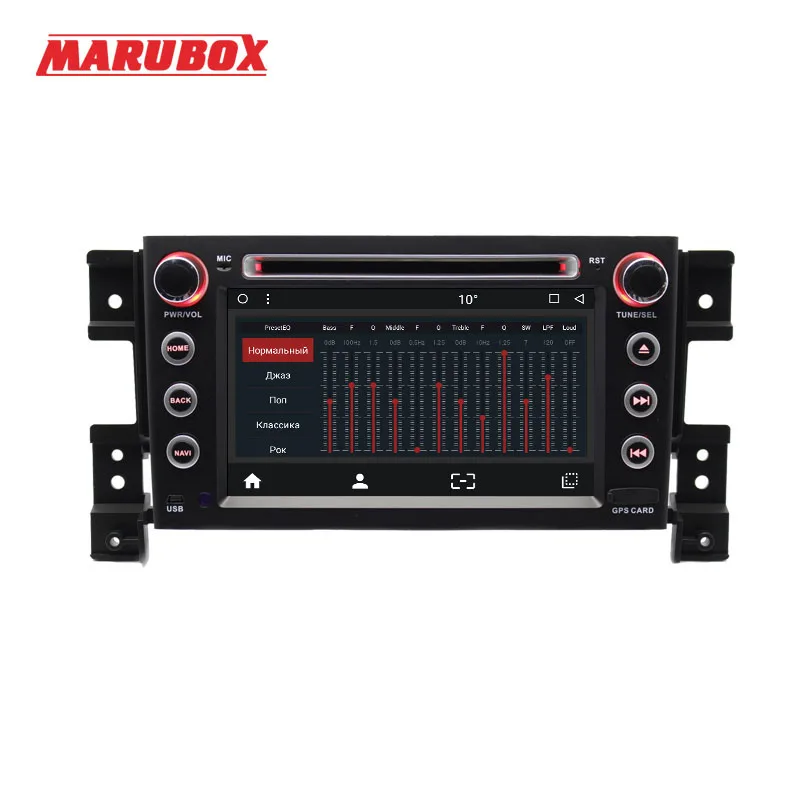 Штатная магнитола Marubox 7A905MT8 для Suzuki Grand Vitara,Android 8.1,восьмиядерный процессор Allwinner T8 Cortex A7 Octa Core@ 2 GHz, 2Гб оперативной 32Гб встроенной памяти Разрешение1024х600,7" IPS