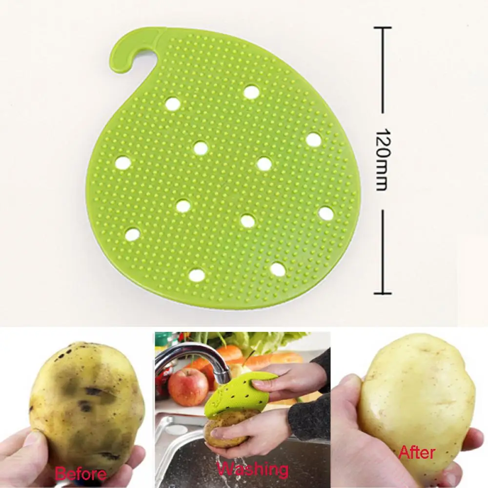 Новый многофункциональный фруктовый овощ-Картофель щеточка для чистки Кухня приспособление для дома