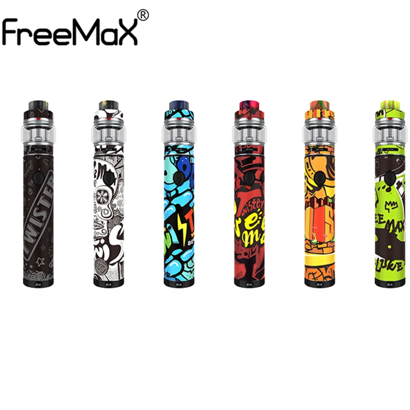 

Original Freemax Twister 80W Starter Kit 2300mah Battery With Fireluke 2 Tank 5ml Capacity Electronic Cigarettes Kit Vaporizer