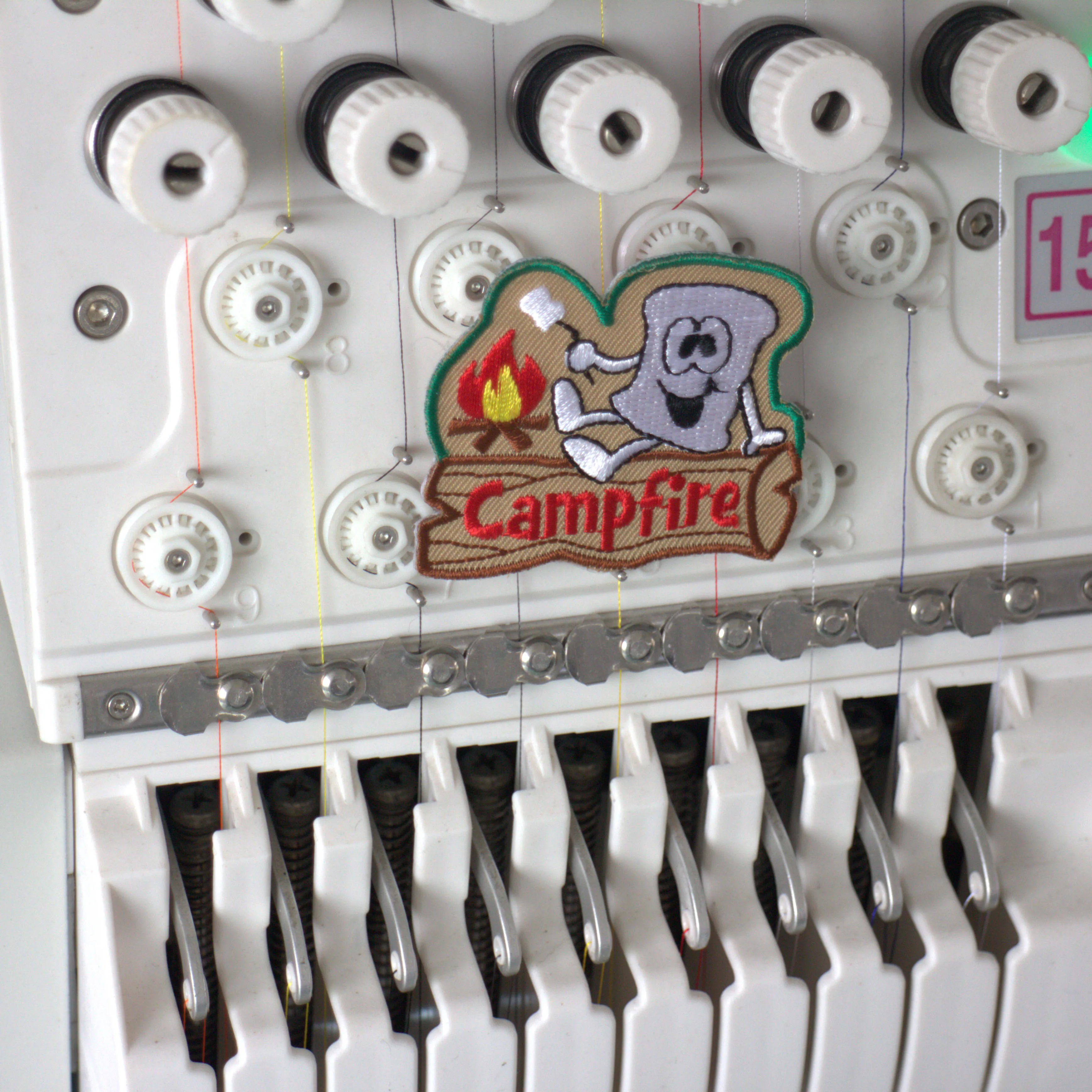 

Custom Embroidered Name Tag / Name Tape / Iron On, Sew on Patch.
