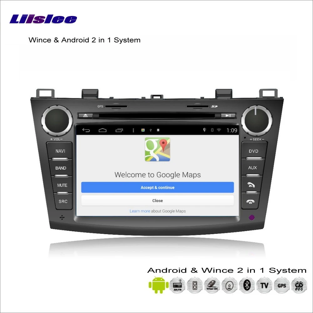 Best Liislee Car Android Multimedia For Mazda 3 2010~2013 Radio CD DVD Player GPS Navi Map Navigation Audio Video Stereo S160 System 4