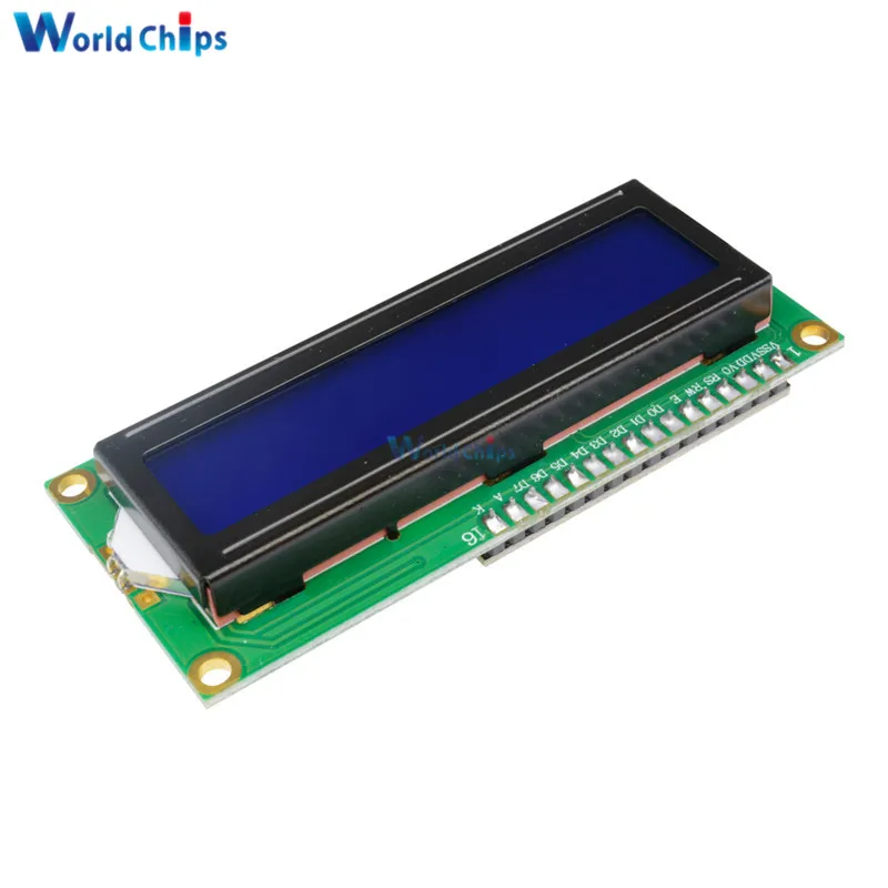 Модуль ЖК дисплея IIC/I2C 1602 дисплей I2C синий 5 в IIC/I2C/TWI/последовательный интерфейс SPI