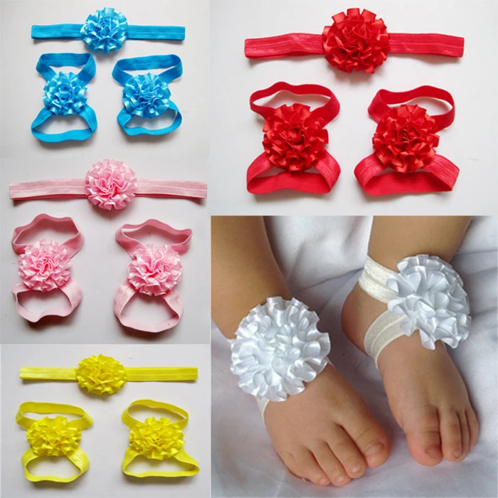 baby ribbon sandals