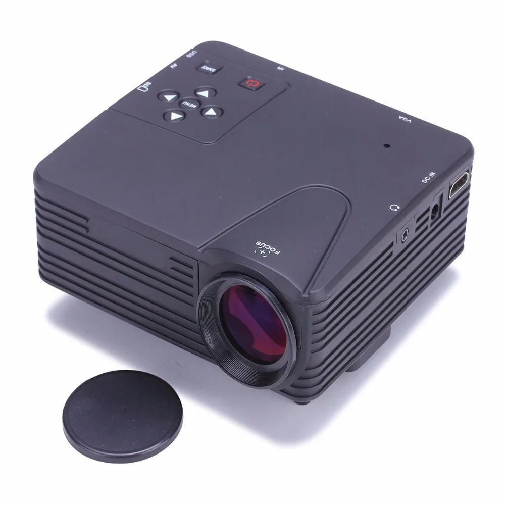 H80 Multimedia Full Hd Home Theater Cinema Hdmi Video Projector Mini