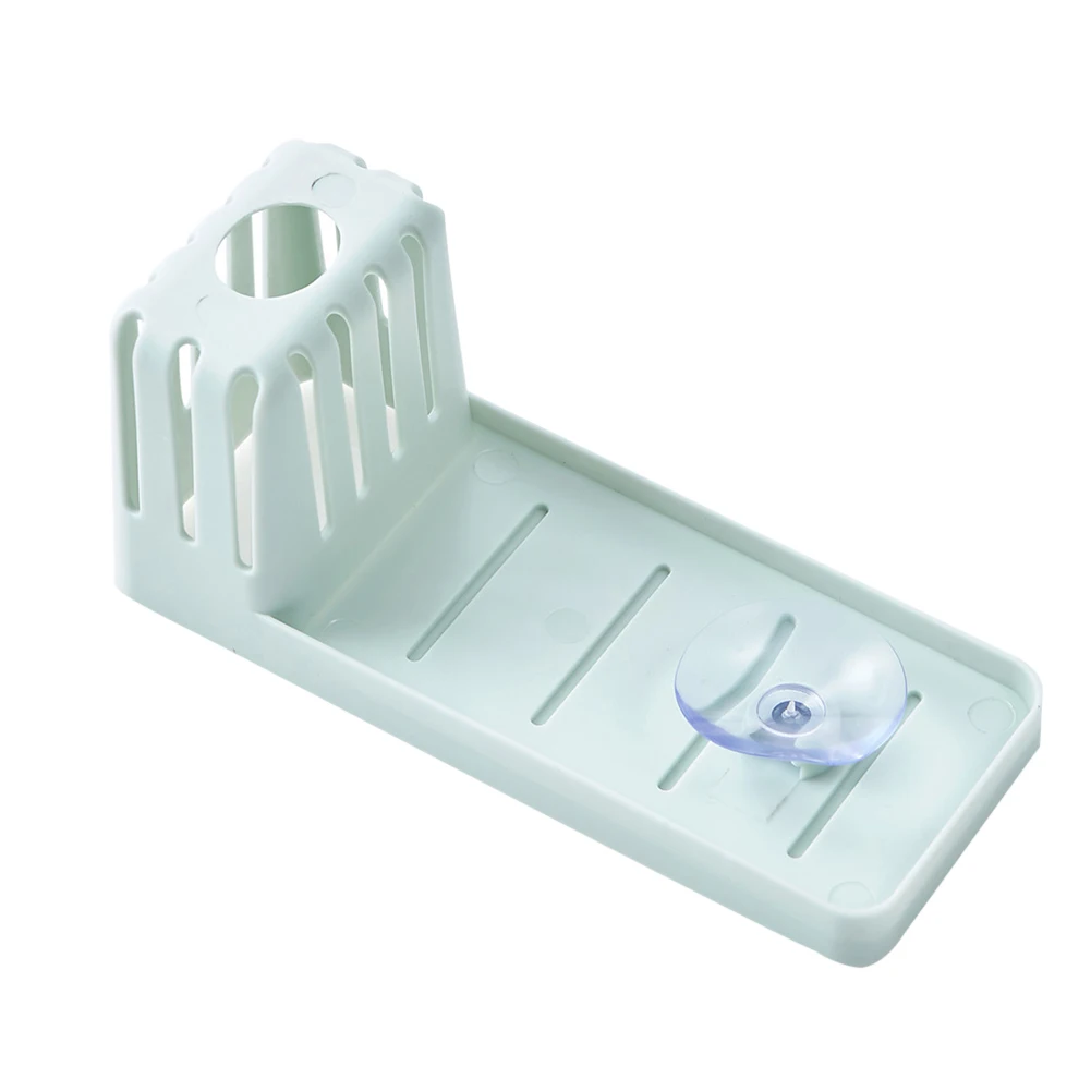 kitchen Storage Dish Rack Plastic Kitchen Storage Rack Dish Drainer Laundry Dish Drying Basket kitchen Holder Organizer Tools - Цвет: Light Blue