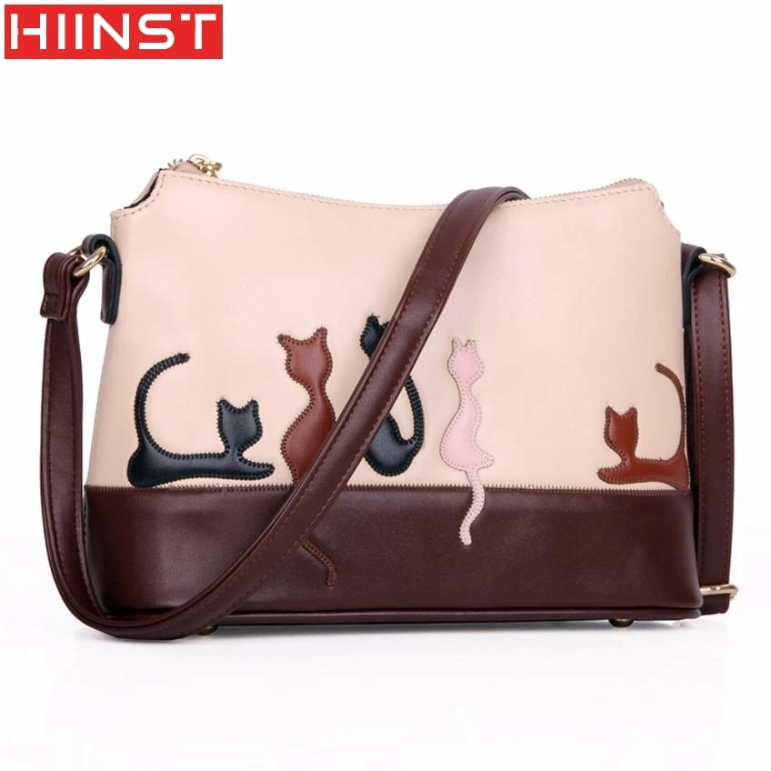

BestWomen Cat Rabbit Leather Shoulder Bag Cross Body Purse Handbag Messenger Designer Famous Brand MAY14